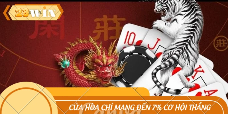 Cửa hòa chỉ mang đến 7% cơ hội thắng cho bạn